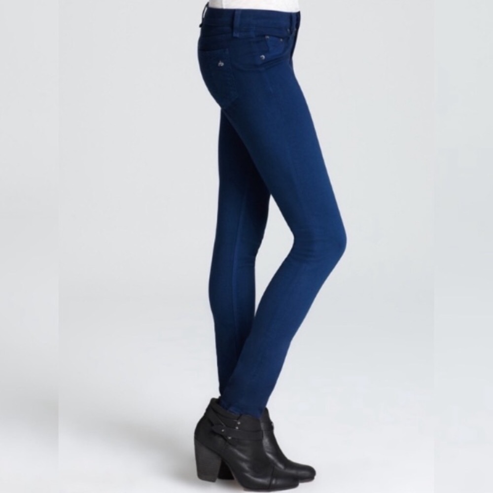 New Rag And Bone Jeans/Leggings Cadet Blue Size 29 - image 4